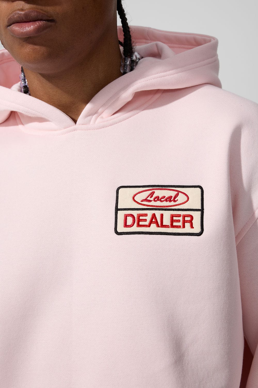 Local Dealer Pullover Hoodie (Light Pink) - Image 3